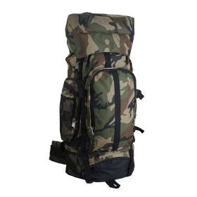 Large Camo Hiking and Mountaineering Backpack