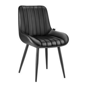 Modern Dining Room Accent Chairs Set of 4, Upholstered Fabric Side Chair for Dining Tables