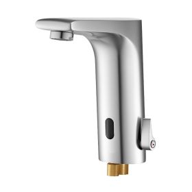 Touchless Bathroom Sink Faucet, Automatic Motion Sensor Restroom Toilet Faucet