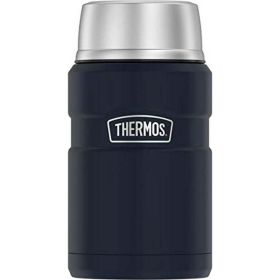 Thermos Stainless King Food Jar, Matte Midnight Blue, 24 Ounce