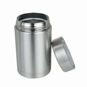 Mainstays 16 oz Food Jar, Stainless Steel