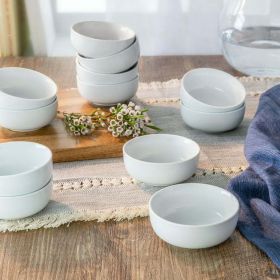 Better Homes & Gardens Porcelain Round Ramekin Dip Bowls, Set of 12
