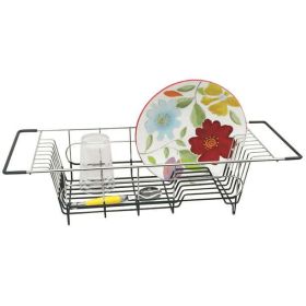 Better Houseware 1484.8 Stainless Steel Over-the-Sink Dish Drainer