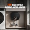 Tankless Water Heater Electric, 7kw On Demand Instant Under Sink Water Boiler, Digital Temperature Display & Easy Installation & 24-Hour Water Supply