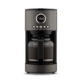 12 Cup Coffeemaker , Stainless Steel Black