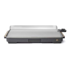 XL Electric Griddle 12" x 22"- Non-Stick, Oyster Grey by Drew Barrymore