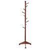 Lily Coat Tree 9 Pegs Walnut