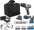 20-Volt Cordless 36-Piece Project Kit;  3/8-inch Drill/Driver and 10-inch Storage Bag;  (1) 20-Volt 1.5Ah Lithium-Ion Battery
