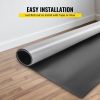 Dance Floor Roll Portable 6.6x49.2ft Practice Dance Floor 1.5mm Thickness PVC Dance Flooring Dance Floor Grey/Black Roll out Dance Floor Non-slide &We
