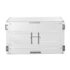 Pastry Display Case, 2-Tier Commercial Countertop Bakery Display Case, Acrylic Display Box with Rear Door Access & Removable Shelves