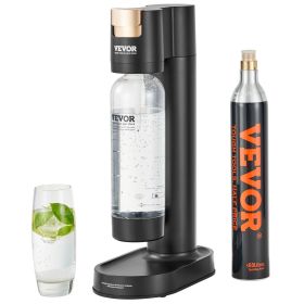 Sparkling Water Maker, Soda Maker Machine for Home Carbonating, Seltzer Water Starter Kit with BPA-free 1L PET Bottle, CO2 Cylinder