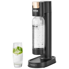 Sparkling Water Maker, Soda Maker Machine for Home Carbonating, Seltzer Water Starter Kit with BPA free 1L PET Bottle