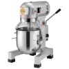 Commercial Food Mixer, 28.5L Commercial Stand Mixer with 3 Adjustable Speeds, 1100W Dough Mixer with Stainless Steel Bowl and 3 Mixing Attachments