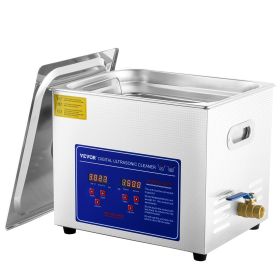 Professional Ultrasonic Cleaner, 10L Ultrasonic Jewelry Cleaner with Digital Timer & Heater