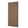 Wood Slat Acoustic Panels, 23.6 x 47.2 inch, MDF Accent Wooden Wall Panels for Modern Interior Wall