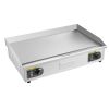 Commercial Electric Griddle, 28.54 x 15.75 in, 4400W, 122-570 Fahrenheit Adjustable Temp Control