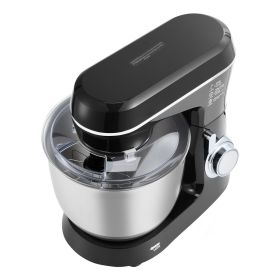 Stand Mixer, 5.3QT + 4.4QT Two Stainless Steel Bowls, 10+P Speeds Tilt-head Food Mixer, Kitchen Mixer with Dough Hook, Wire Whip, Beater, Scraper