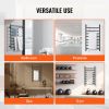 8 Bars Towel Warmer Rack, Wall Mounted Heated Towel Rack for Bathroom, IPX5 Waterpoof Towel Heater Rack with Timer & LED Display Screen