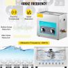 6L Ultrasonic Cleaner, 304 Stainless Steel Professional Knob Control
