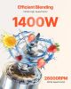 Blender for Smoothies, 85 oz 1400W, Professional Blender with Powerful Motor