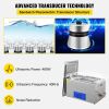 22L Industrial Ultrasonic Cleaner with Digital Timer&Heater 40kHz Professional Ultrasonic Cleaner 110V with Excellent Cleaning Effect for Wrench Tools