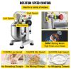 Commercial Food Mixer, 15Qt Commercial Mixer with Timing Function
