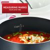 Easy Care 12-Piece Non-Stick Cookware Set, Pots and Pans, Red