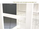 Kitchen Island & Kitchen Cart, Mobile Kitchen Island with Two Lockable Wheels, Rubber Wood Top, Black Color Design Makes It Perspective Impact During