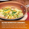 Diamond Pots and Pans Set Nonstick Cookware Set Includes Skillets Fry Pans Stock Pots, Dishwasher and Oven Safe12 Pcs