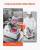 Automatic Meat Slicer, 180W + 370W Deli Slicer with a 12 inch Premium 65Mn Blade, 0-0.3 inch Adjustable Thickness