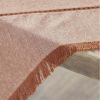 Better Homes & Gardens Chambray Cotton 50" x 50" Table Throw, Gingerbread Brown