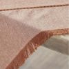 Better Homes & Gardens Chambray Cotton 50" x 50" Table Throw, Gingerbread Brown