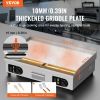 Commercial Electric Griddle, 4400W Countertop Flat Top Grill, 122-572 F Adjustable Temp