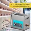 6L Ultrasonic Cleaner, 304 Stainless Steel Professional Knob Control