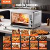 13-IN-1 Air Fryer Toaster Oven, 28L/29.6Qt Convection Oven, 1800W 2-Tier Toaster Ovens Countertop Combo with Wire Racks, Pizza Pan, Gloves