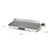 XL Electric Griddle 12" x 22"- Non-Stick, Oyster Grey by Drew Barrymore
