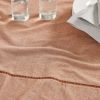 Better Homes & Gardens Chambray Cotton 50" x 50" Table Throw, Gingerbread Brown