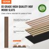 Wood Slat Acoustic Panels, 7.9 x 94.5 inch, MDF Accent Wooden Wall Panels for Modern Interior Wall
