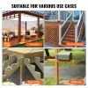 8"x 8" Post Base, 4Pcs Stainless Steel Adjustable Post Anchor Bracket(Internal 7.8 x 7.3")