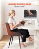 Modern Dining Room Accent Chairs Set of 4, Upholstered Fabric Side Chair for Dining Tables