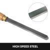 8 Piece Wood Lathe Chisel Set, HSS Steel Wood Carving & Cutting Tools for Hardwood, Includes Bonus Chisel & Wooden Storage Case