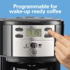 2-Way Programmable Coffee Maker, Single-Serve or 12 Cups, Black, 47650