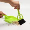 Mini Small Pet Cleaning Kit Dustpan Broom Sweep Brush For Chinchilla Guinea Pig Hamster Cleaning Tool Accessories Desktop Sweep