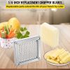 Replacement Chopper Blade, 1/4 inch, 3 PCS French Fry Blade Assembly with 6 Extra Knives