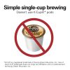 2-Way Programmable Coffee Maker, Single-Serve or 12 Cups, Black, 47650