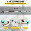 Telescoping Pressure Washer Wand, Max. 18 ft Adjustable Power Washer Extension Wand, 4000PSI 9GPM Power Cleaning Tools with 5 Nozzle Tips, Strap Belt