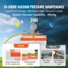 2 Gallon Vacuum Chamber, Upgraded Multipurpose Acrylic Vacuum Degassing Chamber, Transparent Vacuum Chamber, for Resin Degassing, Silica Gel Degassing