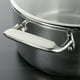 Tri-Ply Clad 6 Qt Covered Stainless Steel Deep Saut√© Pan