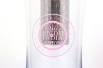 Portable Travel Tea Tumbler - Double Walled w/ Removable Steel Infuser, Clear-Pink 14 Fluid Ounces by Pride Of India 14 oz