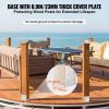 8"x 8" Post Base, 1Pcs Stainless Steel Adjustable Post Anchor Bracket(Internal 7.8 x 7.3")